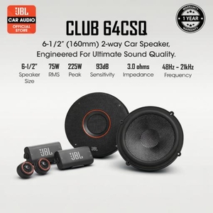 JBL CLUB-64CSQ 6.5' Inch 2 Way Component Speaker